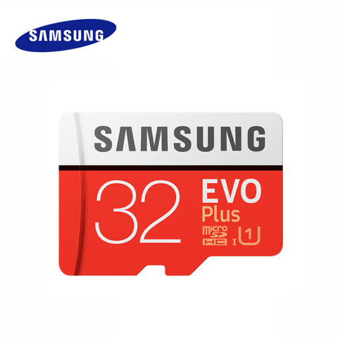 SAMSUNG Micro SD de 32GB EVO Plus de 64GB tarjeta de memoria Class10 128GB microSDXC U3 UHS-I 256GB TF Tarjeta de 4K HD para Smartphone Tablet etc. ► Foto 1/6