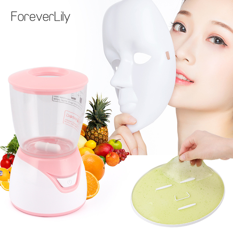 Cara máscara DIY máquina automática de máscara de fruta vegetal leche de jugo de la máscara de colágeno Auto Mini Facial mascarilla de SPA dispositivo ► Foto 1/1