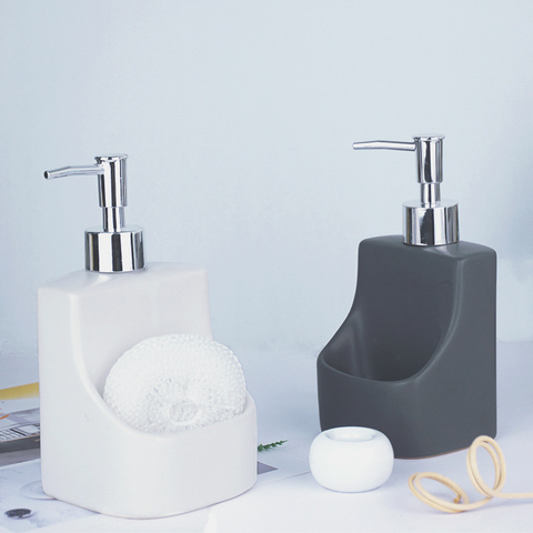 Newearnew-dispensadores de jabón líquido de cerámica, botellas de emulsión de látex, Set de accesorios de baño, regalo de boda ► Foto 1/6