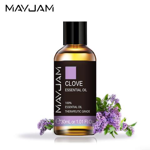 MAYJAM-difusor de aceite esencial de 30ML, aceites esenciales naturales puros de eucalipto, cedro, menta, Sándalo, aceite de árbol de té ► Foto 1/6