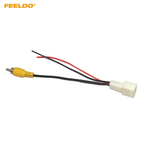 FEELDO aparcamiento cámara trasera Convertidor para vídeo Cable para Mazda CX5 Atenza aparcamiento reverso adaptador de Cable # HQ6681 ► Foto 1/6