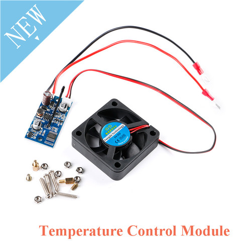 Ventilador de refrigeración inteligente para ordenador y PC, módulo de Control de temperatura, disipador de calor del chasis, controlador de velocidad del Motor, CC de 6V-70V ► Foto 1/5