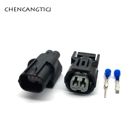 Conector de Sensor de presión de entrada Honda, enchufe impermeable macho o hembra 6188-0590 6189-0891 DJ70210A-1-21, 5 Juegos, 2 vías ► Foto 1/6