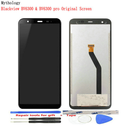 LCD Original para BLACKVIEW BV6300 Pro visualización pantalla táctil Helio P70 6GB + 128GB impermeable accesorios para teléfono móvil LCDs ► Foto 1/1