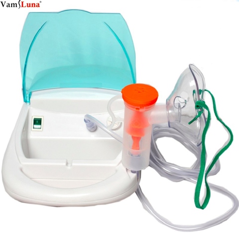 Sistema de compresor portátil, Kit de máquina inhaladora Personal para adultos y niños con 1 Juego de piezas, Kit para todas las edades y fácil de usar ► Foto 1/6