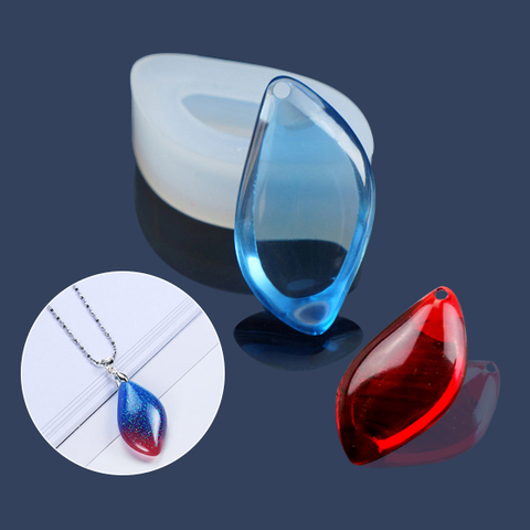 Molde de silicona para manualidades, molde de silicona para manualidades con 2 estilos de joyería y diamantes ► Foto 1/6