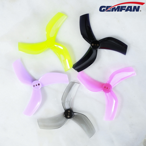 Gemfan-hélice de 3 aspas de 63mm y 2,5 pulgadas para Dron de carreras por control remoto, mondadientes de estilo libre, 8 Uds./4 pares, D63 ► Foto 1/6