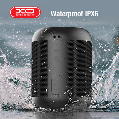 Altavoz XO-F17 con Bluetooth, inalámbrico, portátil, para teléfono, ordenador, estéreo, sonido envolvente, altavoces exteriores impermeables ► Foto 1/6