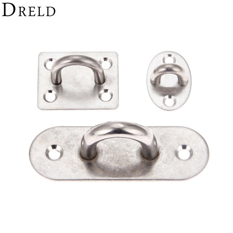 DRELD 1 unid en U de acero inoxidable en forma de montaje en techo gancho Base ventiladores de techo/ocio sofá/sacos de arena/ hamacas/anillos fijo gancho ► Foto 1/6