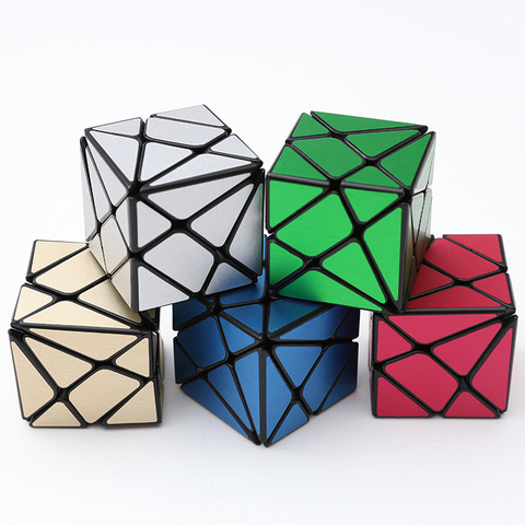 ZCUBE-rompecabezas de Cubo mágico para niños, 3x3x3, de 3 ejes Cubo mágico, juguetes educativos para niños ► Foto 1/6