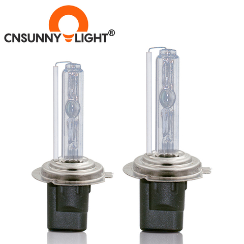 CNSUNNYLIGHT 2 uds AC Xenón HID Bulbs12V 35W H1 H3 H7 H8/H9/H11 9005 HB3 9006 HB4 880, 4300K 6000K para coche lámpara de la linterna ► Foto 1/5