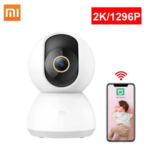 Xiaomi Mijia Cámara 1296P HD, 2K inteligente Cámara cámara IP WiFi Pan-tilt visión nocturna de 360 ángulo de vídeo Cámara Monitor de la seguridad del bebé de ► Foto 1/6
