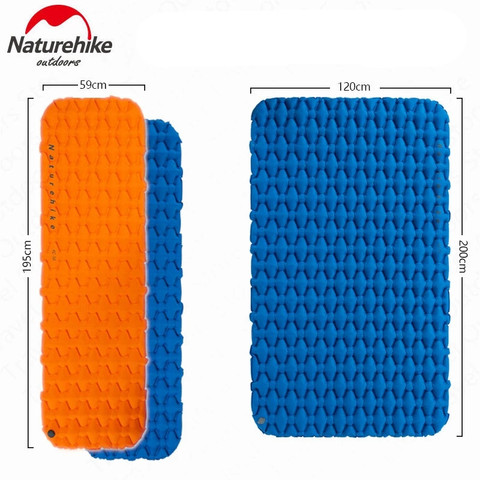 Naturehike Mat acampar al aire libre colchón inflable ultraligero cama de aire tienda portátil almohadilla para dormir campamento almohadilla a prueba de humedad ► Foto 1/6