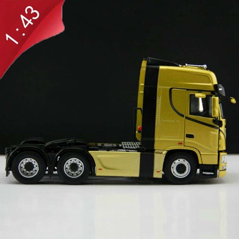 1/43 proporción metal fundido Dongfeng Tianlong buque insignia KX tractor camión pesado tractor aleación camión modelo colección souvenir ► Foto 1/5