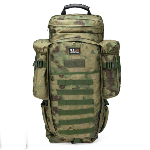 Mochila militar combinada para hombre, morral multifunción de gran capacidad de 60L, para Rifle, de viaje, de asalto táctico, 911 ► Foto 1/6