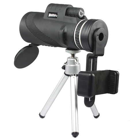 Maifeng-binoculares de gran potencia para caza profesional, binoculares de Zoom telescópico profesional, visión nocturna militar, Hd, alta calidad, soporte para teléfono, 40x60 ► Foto 1/6