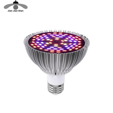 Luz de crecimiento cfl de espectro completo Lampa E27 E14 MR16 GU10 IR UV lámpara de planta de Interior de floración sistema hidropónico de jardín 110V 220V ► Foto 1/6