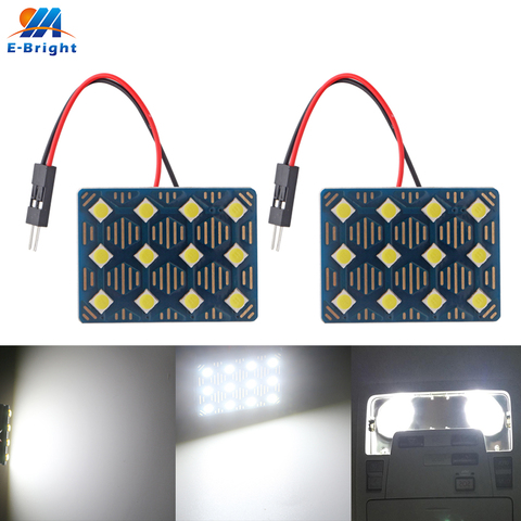 Bombillas LED de 12V CC CA, 24V, w5w, 3030, 12 SMD, T10, no polaridad, color blanco, 6500K, 2 uds. ► Foto 1/6