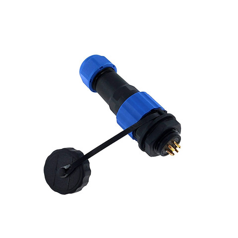 Conector resistente al agua SP16 2 pines 3/4/5/6/7/9 pines conector de cable de alimentación IP68 enchufe macho y enchufe hembra ► Foto 1/6