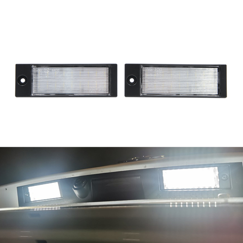 Plafón led para matrícula trasera, blanco alto brillo, apto para Hyundai Tucson, 2 uds. ► Foto 1/6