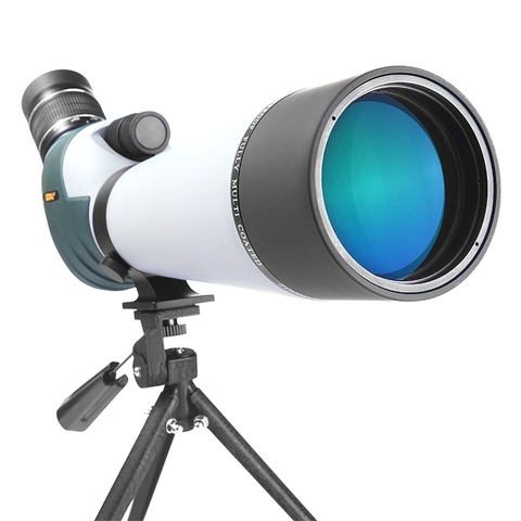 Gomu-telescopio Monocular de 20-60x80, Prisma de Zoom, lente grande BAK4, doble enfoque, impermeable, para ver aves, trípode ► Foto 1/6