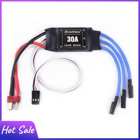 XXD 30A ESC Motor sin escobillas para RC Avión Helicóptero controlador de velocidad de avión ► Foto 1/6