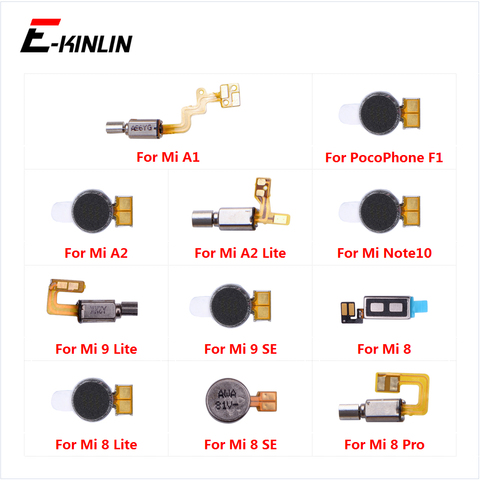 Vibrador para Motor de vibración cinta Flex Cable para XiaoMi teléfono móvil Poco F1 Mi A2 A1 Nota 10 9 8 6 lite Pro SE ► Foto 1/6