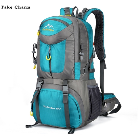 40/50/60L mochila de senderismo de gran capacidad hombres mujeres al aire libre escalada de montaña Mochila deportiva mochila de viaje de ocio ► Foto 1/6