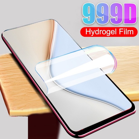 Película de hidrogel para OPPO Realme 6 6i X50 MASTER Edition C3 5i 5S Pro, película protectora de pantalla para Realme X2 XT Q> ► Foto 1/6
