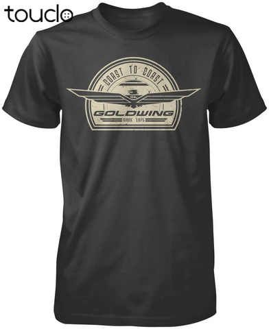 Camiseta de estilo Simple para hombre, ropa de calle para montar en motocicleta de Japón, GL1800 ala dorada, Retro, Colección, 2022 ► Foto 1/1