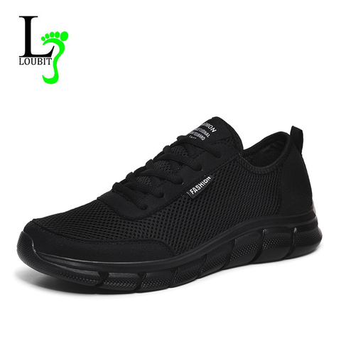 Zapatos de Hombre, Zapatillas informales de verano de malla, Tenis ligeros transpirables, Zapatillas para caminar para Hombre, cómodas Zapatillas para Hombre ► Foto 1/6