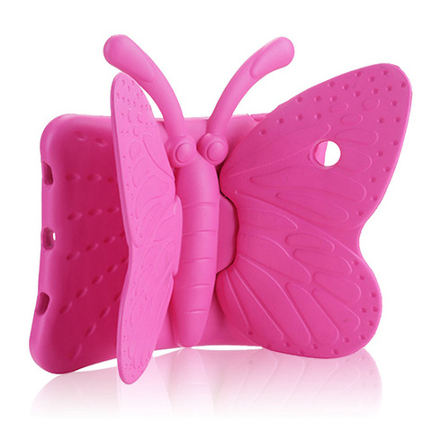 Funda EVA con diseño de mariposa para ipad, carcasa de silicona con soporte para ipad air /Air 2 / ipad pro 9,7 2017 2022 ► Foto 1/6