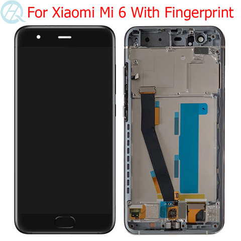 Pantalla LCD Original Mi6 para Xiaomi Mi 6, con Marco, 5,15 pulgadas, pantalla táctil de cristal, montaje de Panel ► Foto 1/6