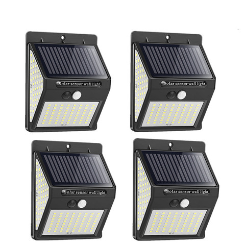 Luz LED Solar Led de jardín para exteriores, lámpara Solar con Sensor de movimiento, farola Solar para decoración de pared ► Foto 1/6