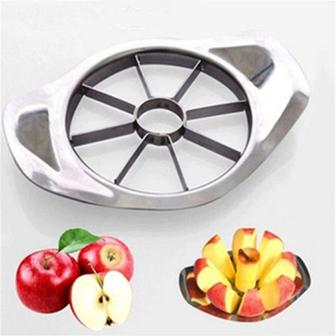 Cocina Gadgets Cortador De Manzana De Acero Inoxidable cortadora herramientas de frutas vegetales accesorios de cocina cortadora fruto herramientas Accesorios ► Foto 1/3