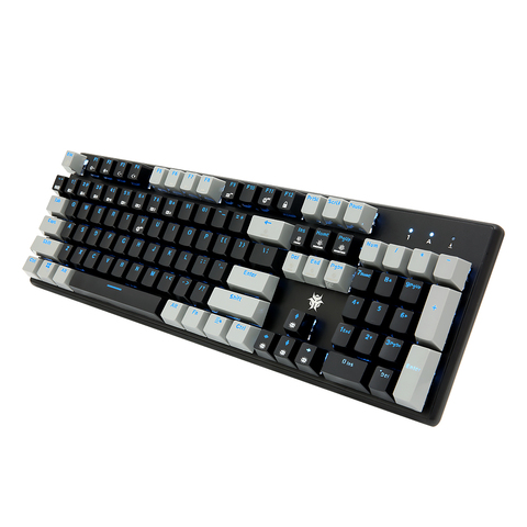 Teclado mecánico para jugar HEXGEARS GK706B con interruptores azules Kailh MX, teclado de ordenador con cable de 104 teclas para juegos de Windows y PC ► Foto 1/6