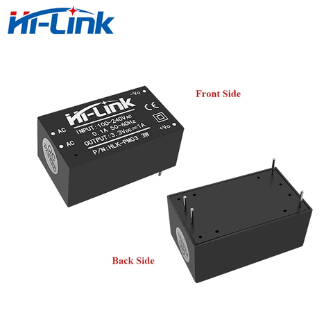 Shenzhen Hi-Link 3W 3,3 V 1A fuente de alimentación conmutada/módulo de conmutación de energía envío gratis 10 unids/lote ► Foto 1/6