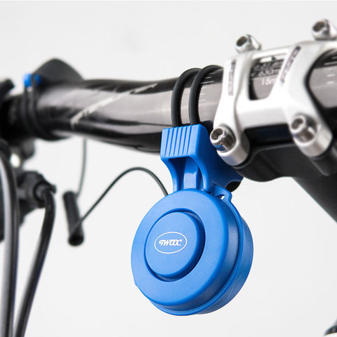 TWOOC-bocina electrónica de seguridad para bicicleta, bocina recargable de 120db, Trompeta de seguridad con carga USB, alarma de advertencia de Audio para bicicleta ► Foto 1/6