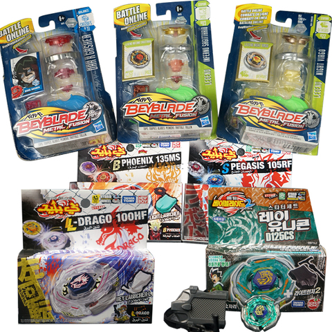 Original Takara Tomy Beyblade explosión Bey balde fusión de metales Bey cuchillas Turbo juguetes para los niños Drago Pegasis colecciones ► Foto 1/6