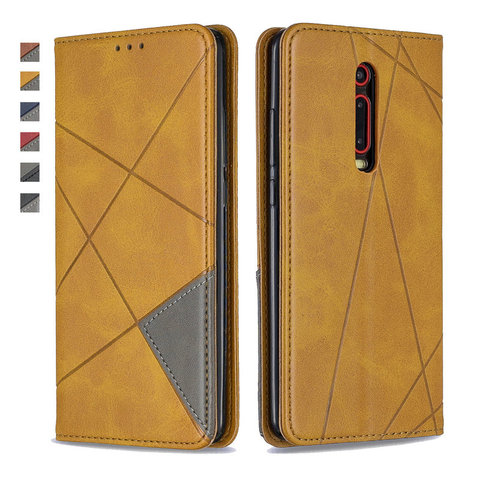 Poco X3 NFC de la cubierta del cuero del tirón para Xiaomi Mi 9T Pro caso Mi9T T9 Funda Redmi Nota 9 Nota 8T 8 Pro T8 s 9 Pro 9A 9C cartera Coque ► Foto 1/6