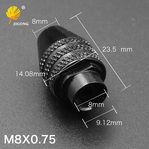 JIGONG chuck herramientas para M8x0.75 chuck mini Universal de chuck 0,3x3,2mm collet eléctrico ajustable de ► Foto 1/6