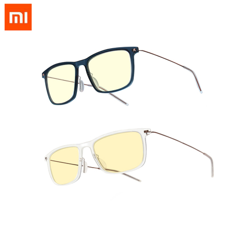 Xiaomi Mijia-gafas para ordenador Mi Pro, lentes antiazules con bloqueador de luz azul, cómodas gafas con montura de Metal TR90, 50% ► Foto 1/6