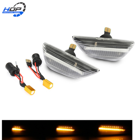 Indicador lateral dinámico Led para coche, luz intermitente secuencial para Opel Mokka X Chevrolet Trax Buick Encore, 2 unidades ► Foto 1/6