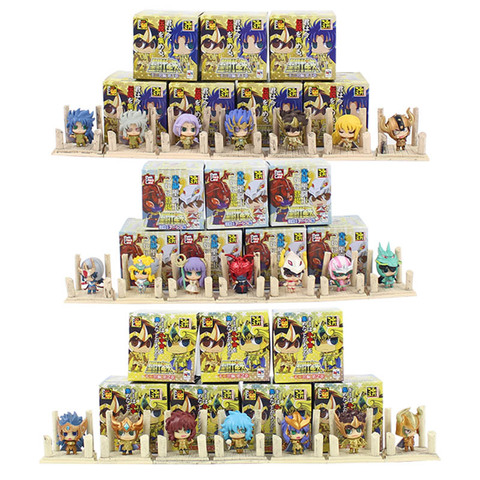 3 estilos 7 unids/set Saint Seiya PVC figura de acción juguetes de modelos coleccionables ► Foto 1/6
