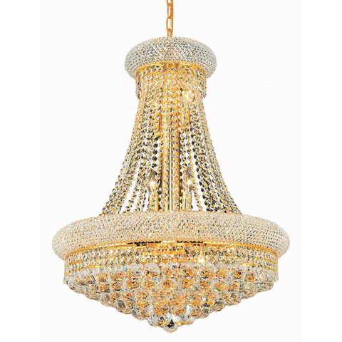 ¡Phube iluminación imperio francés oro araña de cristal cromo lámparas iluminación moderna lámparas de luz + envío libre! ► Foto 1/6