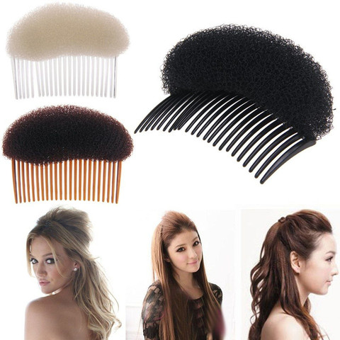 Pinza de esponja esponjosa para la frente y el volumen del cabello para mujer, pinza de peinado, peine de pelo para mujer, accesorios de herramienta de peluquería, 1 Uds. ► Foto 1/6