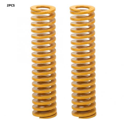 2 piezas OD 12mm ID 6mm troquelados molde de carga Extra ligera resorte espiral amarillo estampado de compresión primavera accesorios de impresora ► Foto 1/6