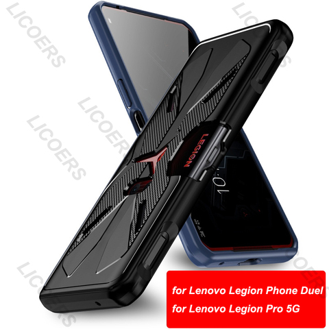 Funda de silicona suave para teléfono Lenovo Legion Pro 5G, a prueba de golpes, disipación de calor, Funda de juegos para teléfono Legión, duelo ► Foto 1/6