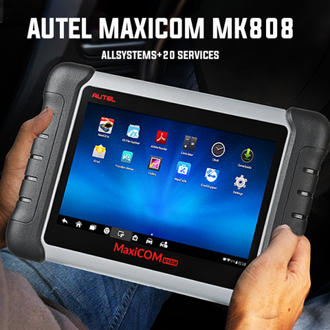 Autel MaxiCOM-escáner automotriz MK808 OBD2, herramienta de escaneo de diagnóstico de coche, lector de código OBDII, codificación de llave MP808 DS808 ► Foto 1/6