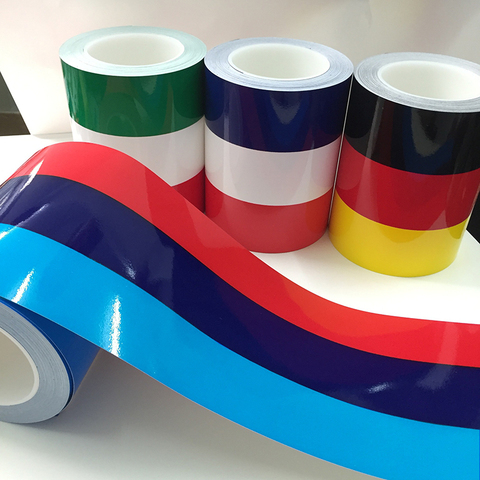 Pegatina de coche personalizada BMWColored, adhesivo de bandera nacional de Alemania, Italia, Francia y Rusia, pegatina de vinilo para el cuerpo, pegatinas de diseño de coche ► Foto 1/5